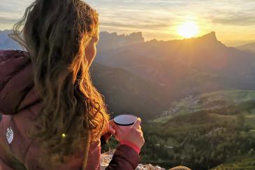 Wandelen op zomervakantie