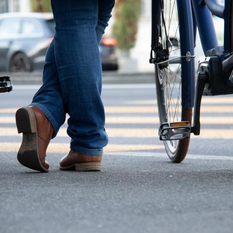 voetganger fietser